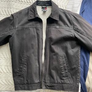 Quicksilver Brown Jacket – Lining inside – Mens size Medium